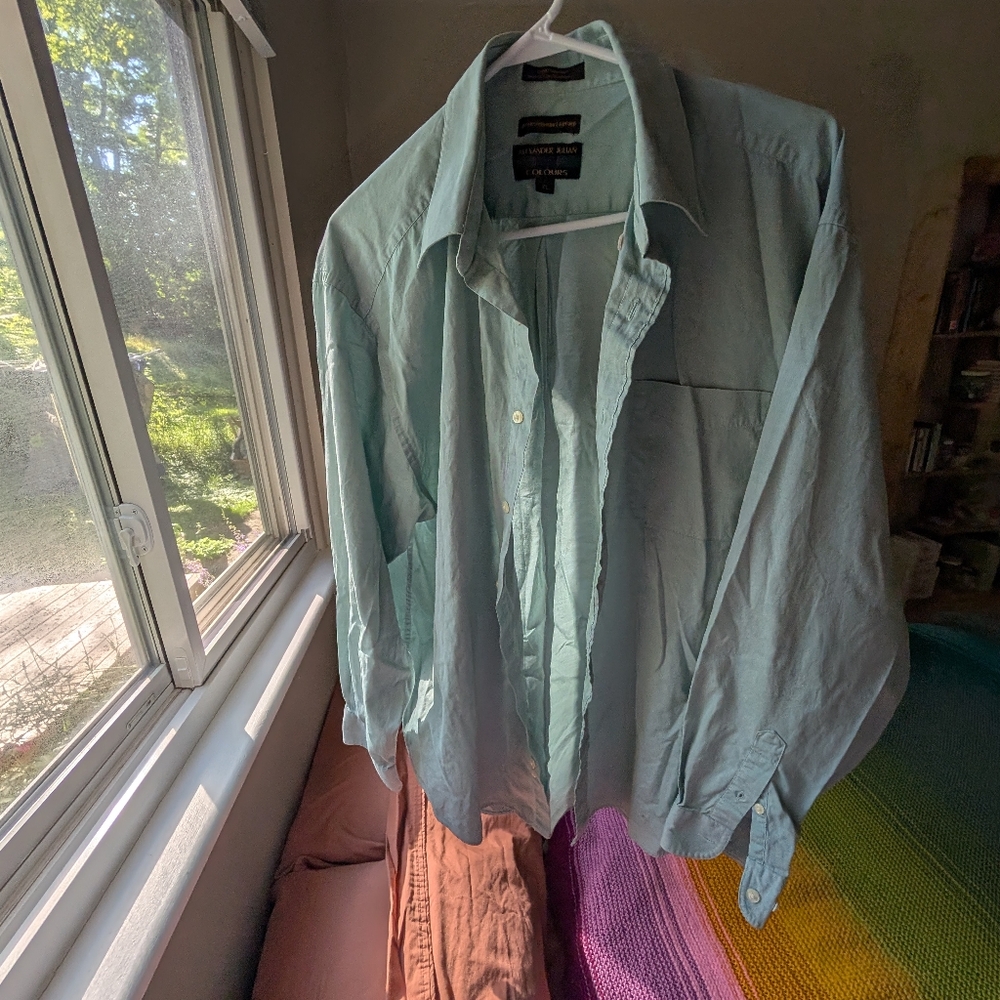 Mint Alexander Julian cotton button down XL